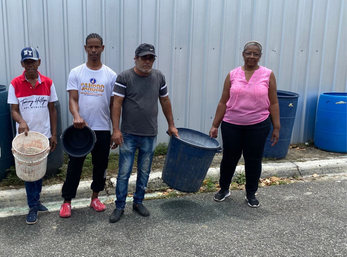 Moradores de La Gloria denuncian escasez de agua desde hace más de seis meses