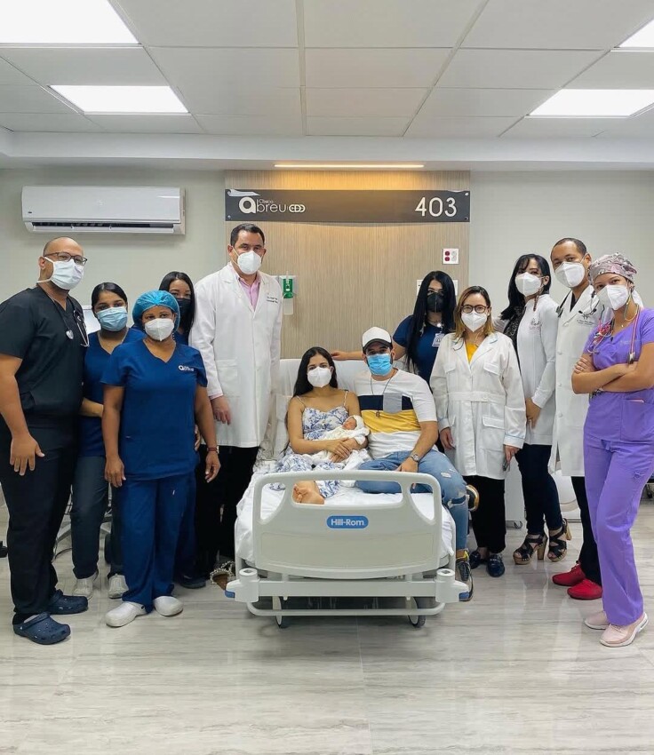 Manny Cruz recuerda “el gran milagro” vivido con Yeri Peguero y su hija en plena pandemia