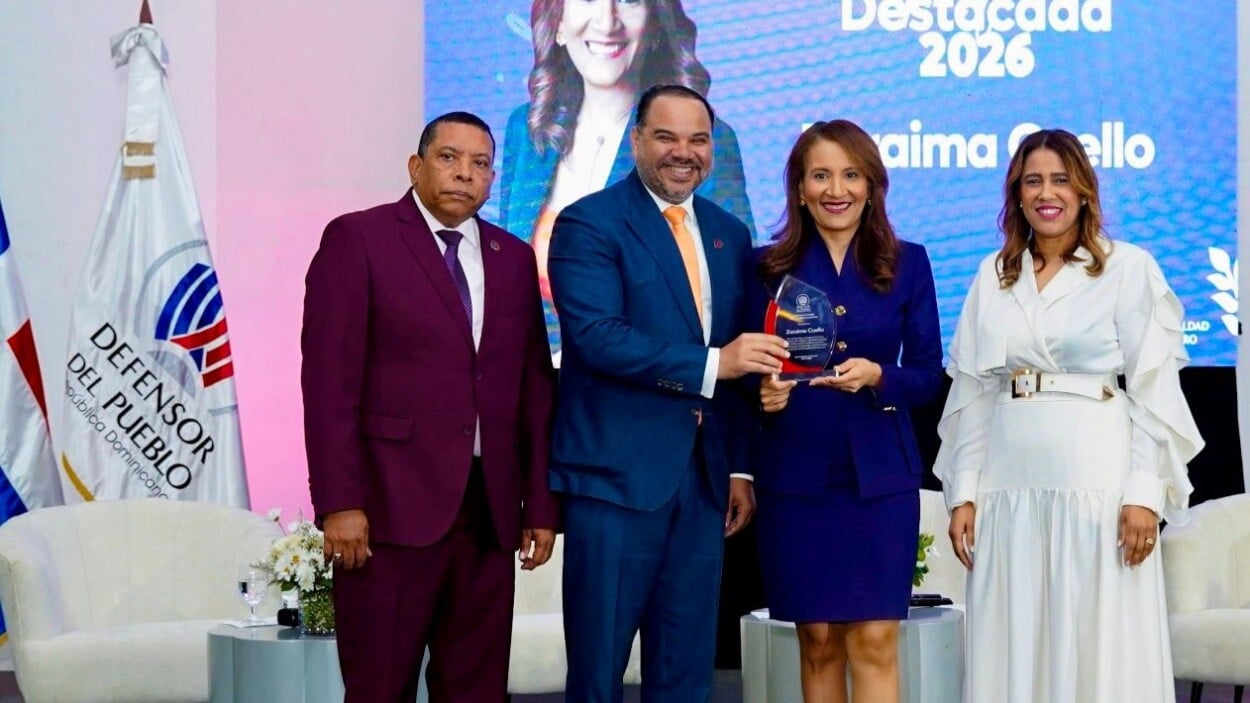 Reconocen a Zoraima Cuello como «Mujer Destacada 2026»