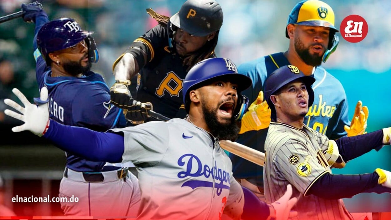¡Festival de cuadrangulares! 5 dominicanos sacuden Grandes Ligas con jonrones claves