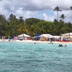 Tranquilidad y seguridad en Boca Chica, pero con ventas lentas este Viernes Santo