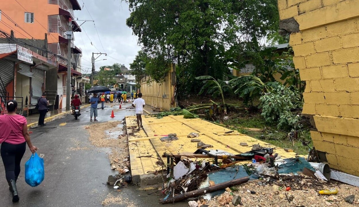 Lluvias intensas continuarán en República Dominicana