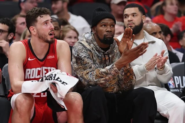 Kevin Durant tampoco verá acción en el juego 6 con los Rockets de Houston