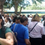 (VIDEO) Caos total: profesores denuncian anomalías en proceso de evaluación