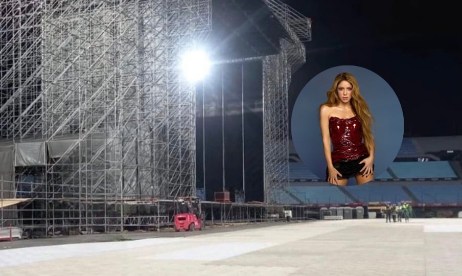 Muere trabajador durante montaje del escenario para concierto de Shakira en Río de Janeiro