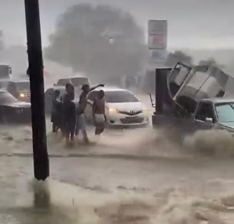 Inundaciones devastadoras en el Cibao: dos muertos y miles afectados