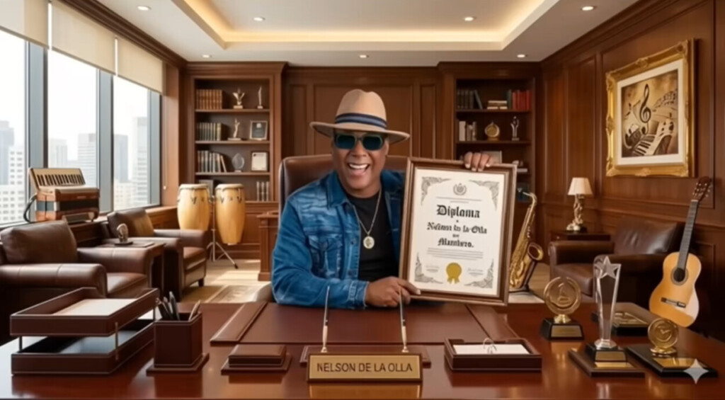 Nelson de la Olla lanza jocoso tema inspirado en Nuria Piera