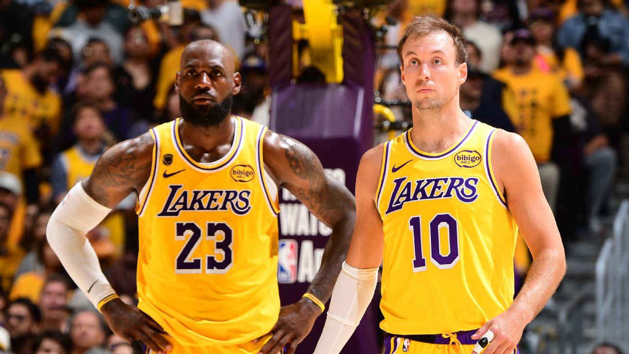 Lakers se apoyan en gran labor de Kennard y Lebron para superar a Rockets sin Durant