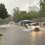 Lluvias sorprenden a la capital: El fantasma de noviembre del 2022 y 2023 revive en hora pico