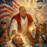 Trump en el ojo del huracán por imagen como Cristo tras atacar al papa