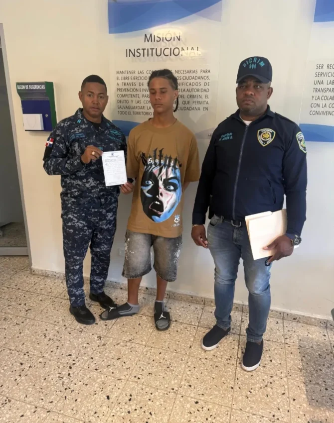 Se entrega a las autoridades presunto asaltante buscado en Santo Domingo Este