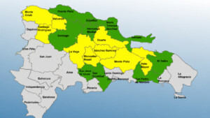 Bajan las alertas: 19 provincias permanecen bajo aviso del COE