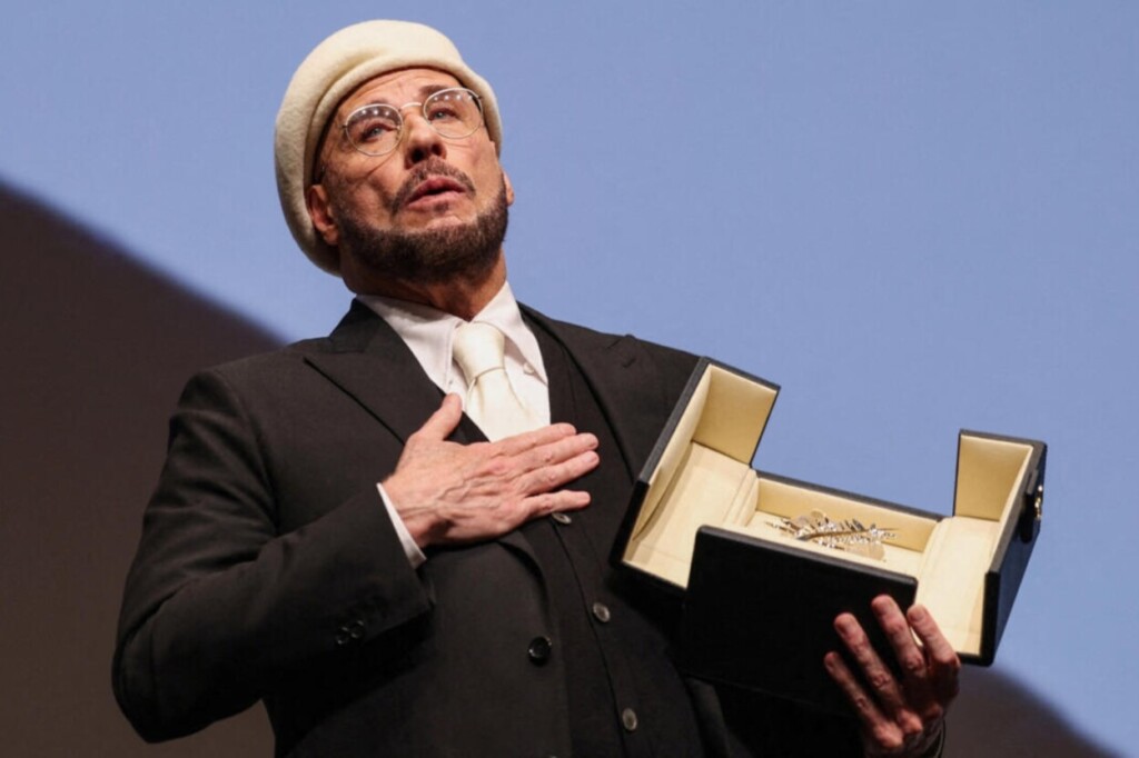 John Travolta recibe la Palma de Oro de honor en Cannes