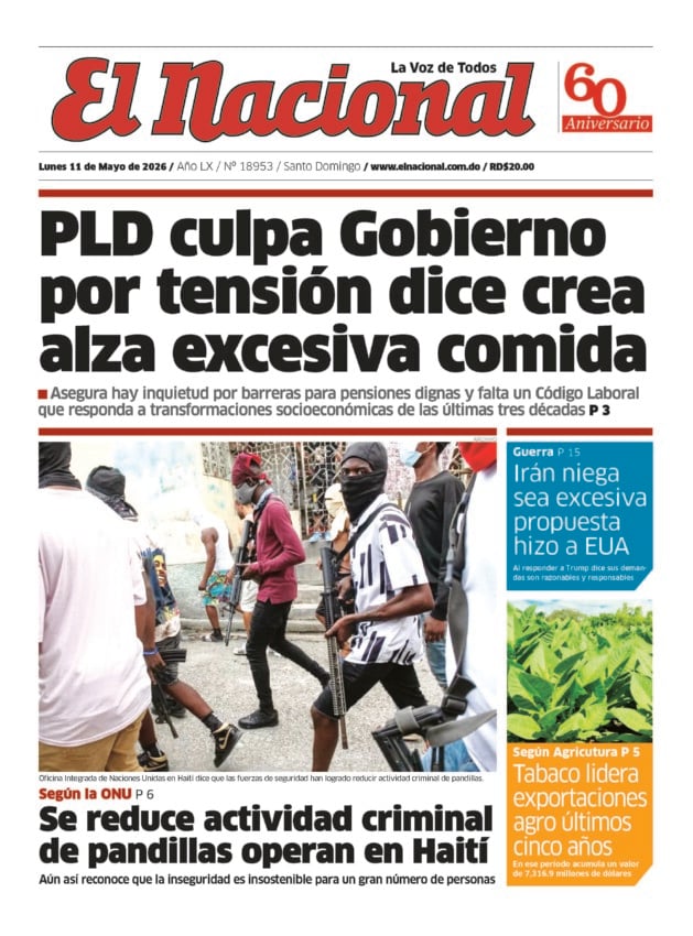 Impreso lunes 11 de mayo 2026