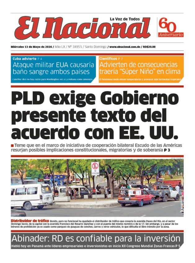 Impreso miércoles 13 de mayo 2026