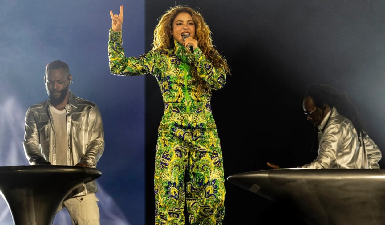 Río de Janeiro vibra con el monumental show gratuito de Shakira