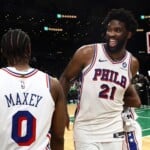 Los Sixers le dan batucazo a unos Celtics que hicieron todo para perder