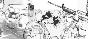 Los intercambios de disparos