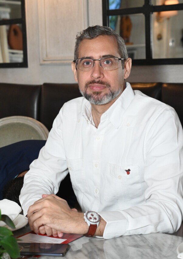 El director de Investigación de INTEC, Carlos Sanlley.