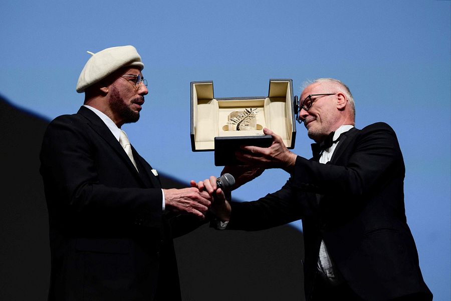John Travolta recibe la Palma de Oro de honor en Cannes