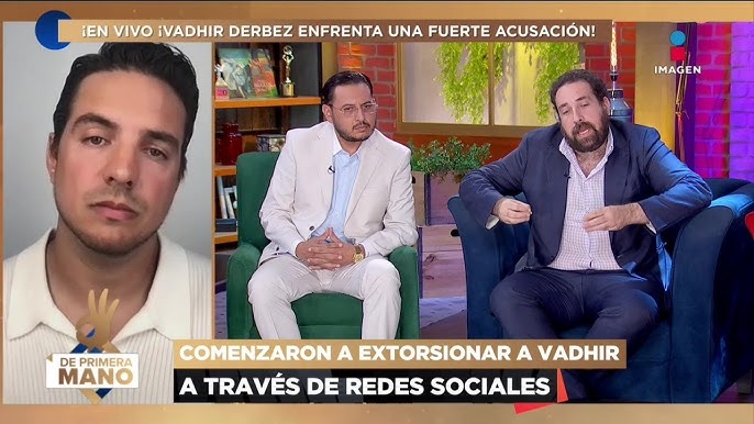 El actor Vadhir Derbez negó las acusaciones de abuso sexual.